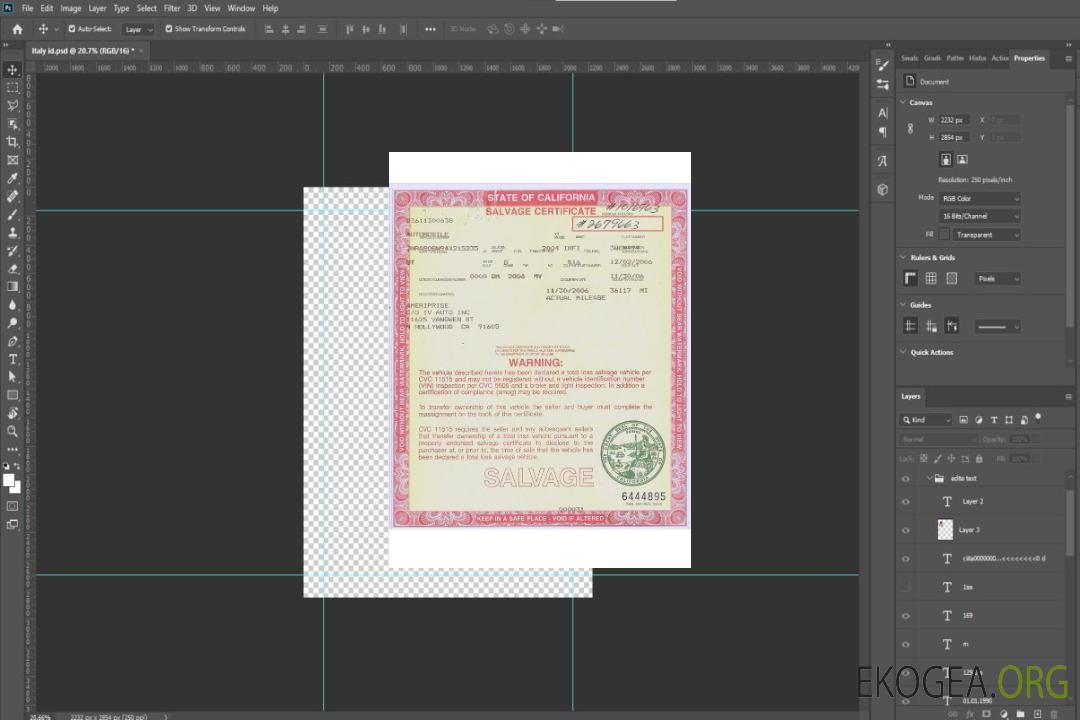 Certificat de sauvetage USA Californie template Certificat de sauvetage USA Californie template